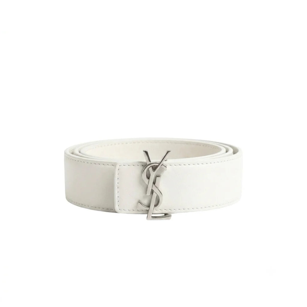 SAINT LAURENT belt (silver)