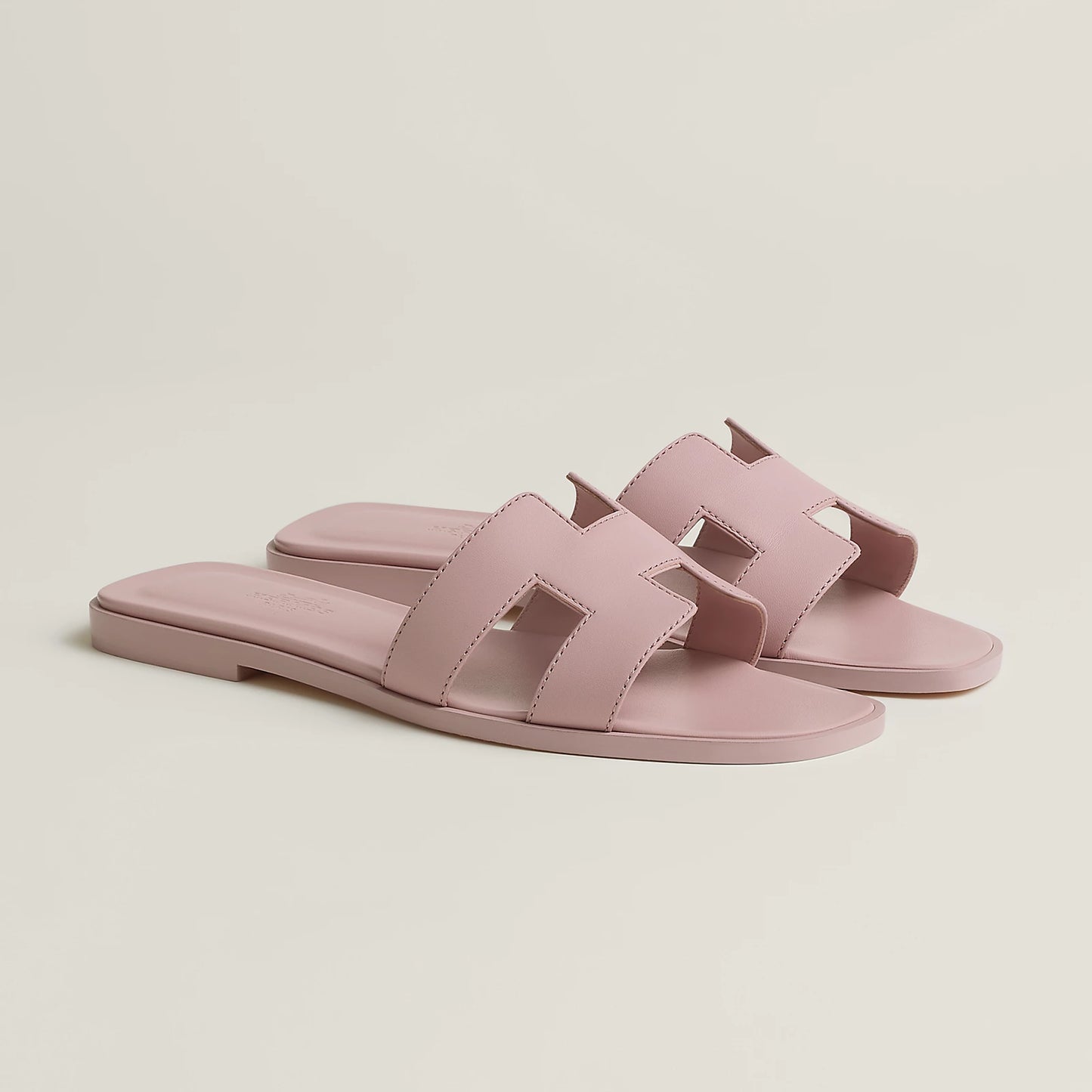 HERMES Oren Sandal - baby pink