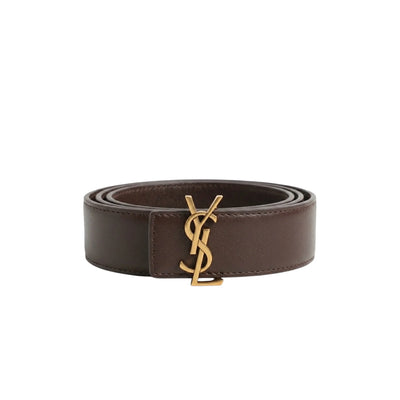 SAINT LAURENT belt (gold)