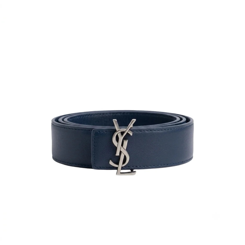 SAINT LAURENT belt (silver)