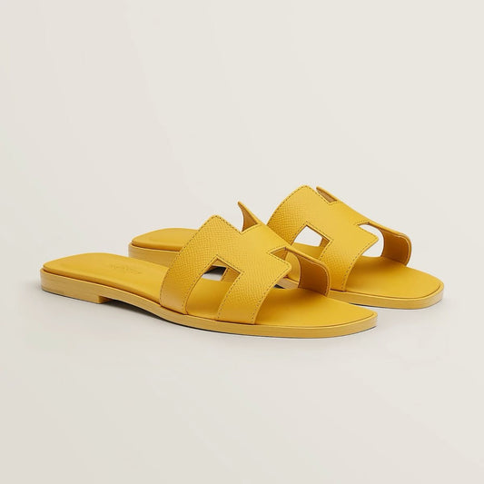 HERMES Oren Sandal - yellow