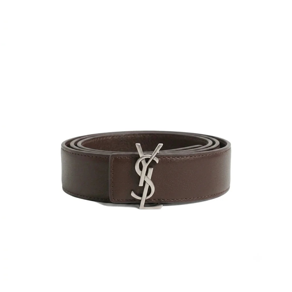 SAINT LAURENT belt (silver)