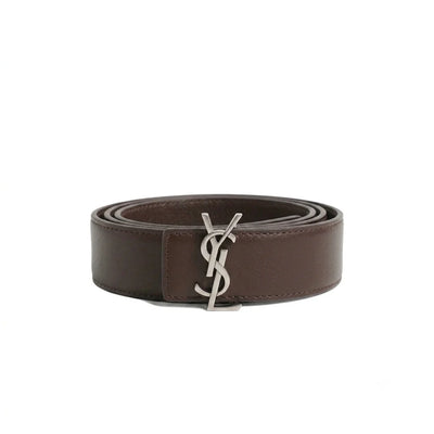 SAINT LAURENT belt (silver)