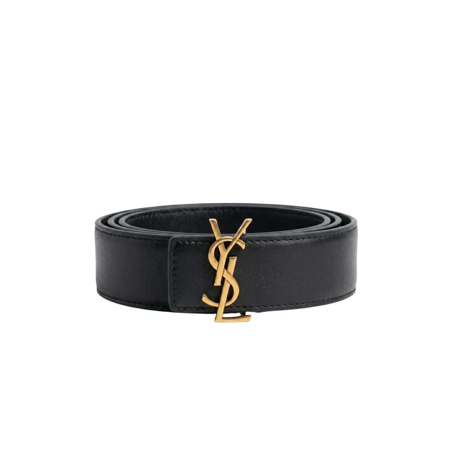 SAINT LAURENT belt (gold)