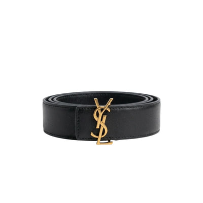 SAINT LAURENT belt (gold)