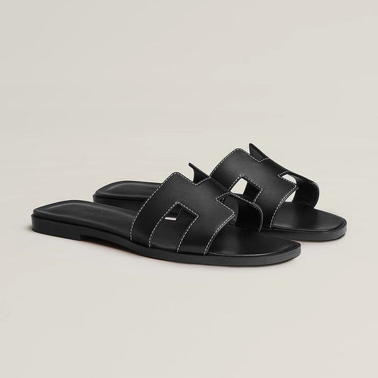 HERMES Oren sandal - black